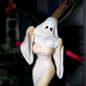 Ghost Girl Anime Figure Display Piece, Cute Ghost Lady Model, Trendy Decorative Item, Perfect for Collectors and Fans