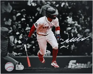 Marcelo Mayer Boston Red Sox Autographed 8" x 10" MLB Debut Photograph - Fanatics Authentic Certified