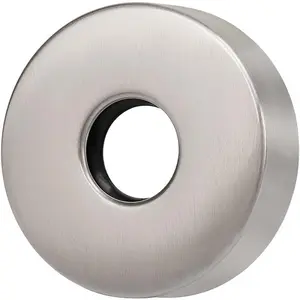 Shower Arm Flange Stainless Steel Replacement Wall Split Flange Escutcheon Plate for Universal Standard Shower Head Arm Pipe Round Non Split Brushed Nickel