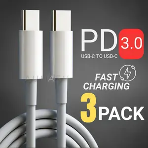 USB-C to USB-C Fast Charger Cable Type-C Fast Charging Cable Data Sync Galaxy