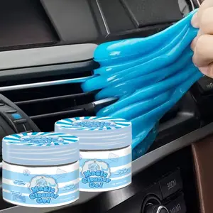 Car Cleaning Gel Universal Detailing Jelly Reusable Auto Air Vent Home Office Keyboard Putty auto Cleaner Car Cleaning Agent