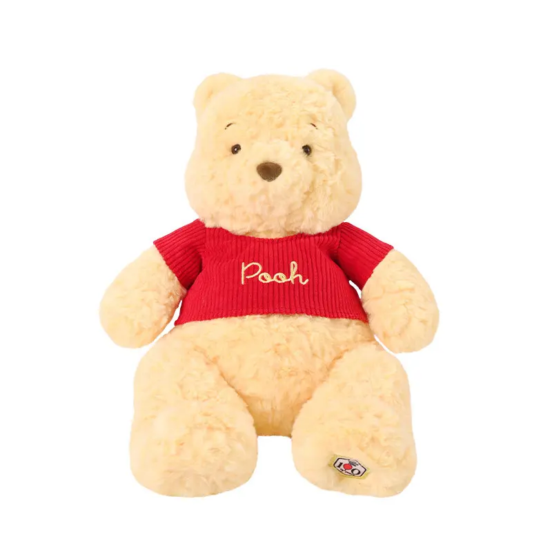 Disney Winnie the Pooh Squishy Plush Toy, Ultra Soft Stuffed Animal Plushie, Kawaii Collectible Cuddle Gift for Fans Kids Girls Birthday，Back To School