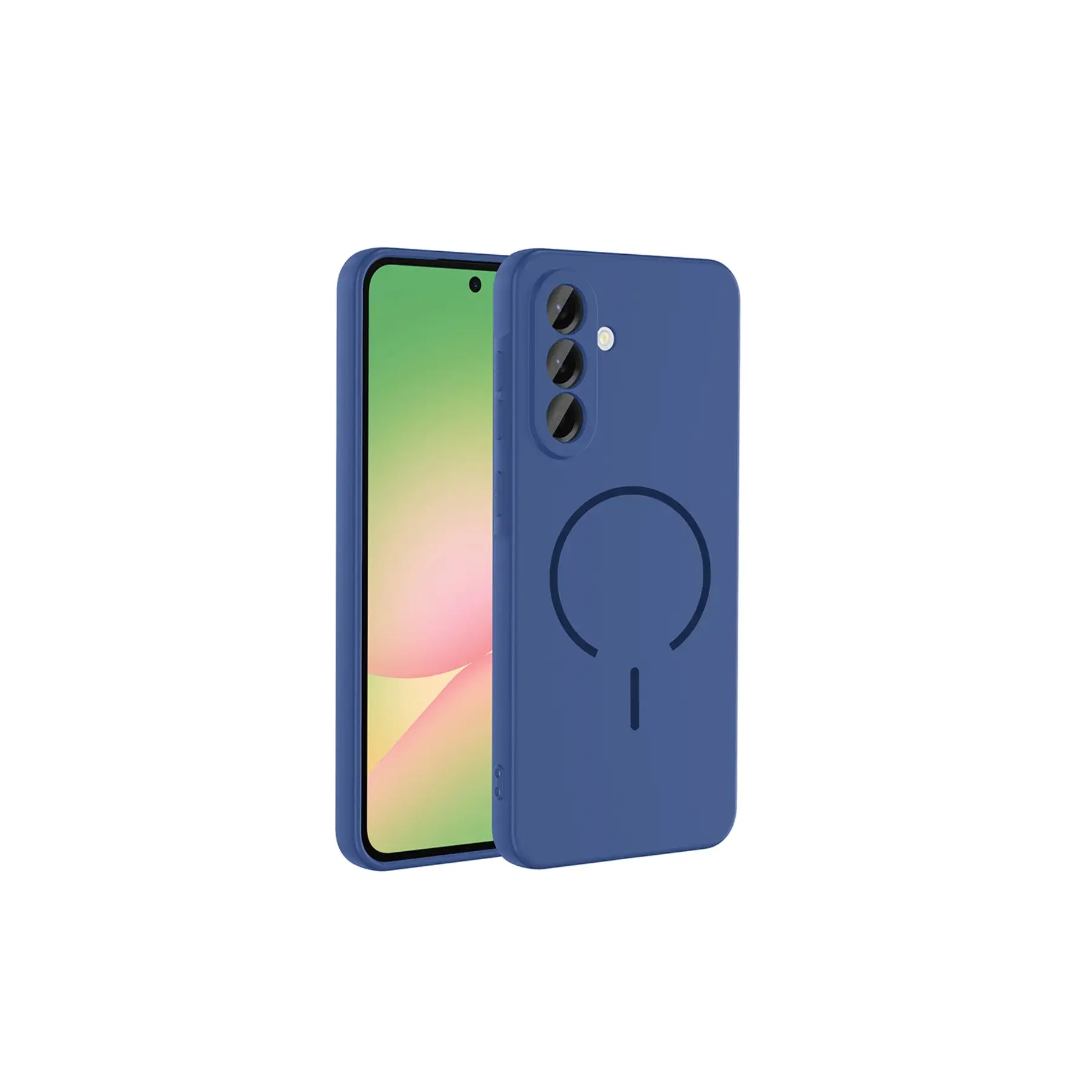 Samsung Galaxy A26 Case Meta Pastel Magnetic Car Holder Case
