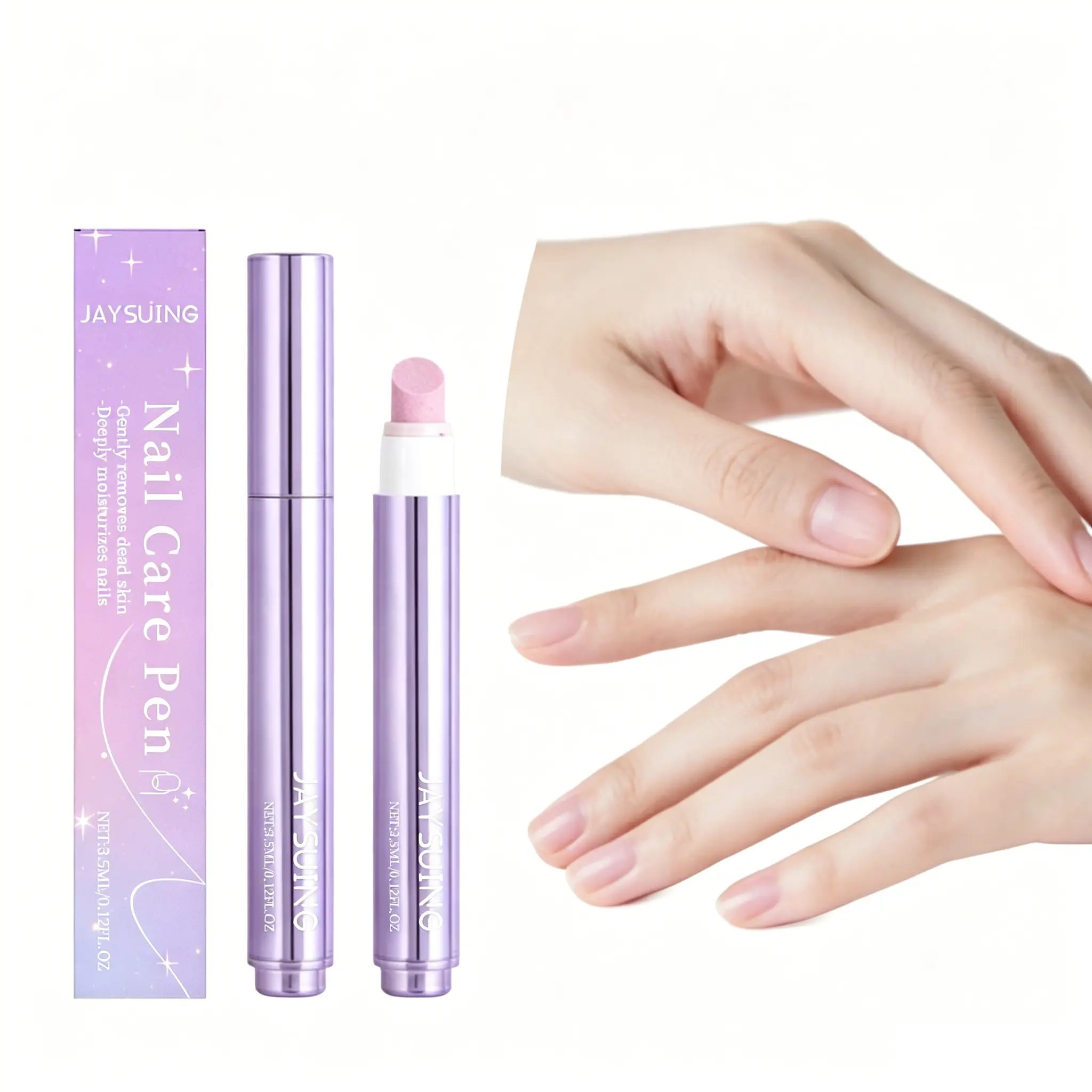 Jaysuing Nail Essence Care Pen, Hydrating Nail & Cuticle Care Formula for Daily Manicure Routine, Easy Application and Portable Design