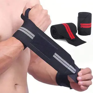 Fitness Wrist Strap, 1 Count Adjustable Wrist Wrap for Men & Women, Compression Wrapping Wrist Support for Weightlifting, Push Up, Strength Training, Fitness Training Straps, Workout Accessories