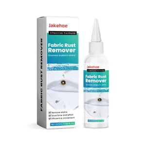Jakehoe Fabric Rust Remover Clothing Cleaning Rust Remover Oil Stains Water Stains Coffee Stains Daily Cleaning Rust Remover