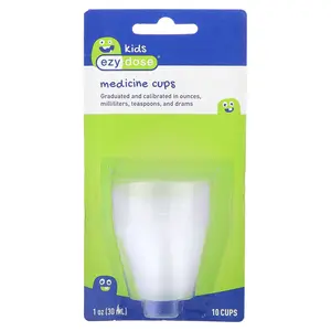 Ezy Dose Kids, Medicine Cups, 10 Cups, 1 oz (30 ml)