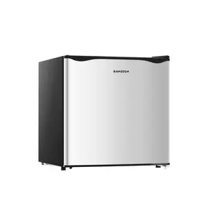 BANGSON 1.1 Cu.Ft Small Upright Freezer, Single Door Mini Freezer, Small Freezer, Adjustable Thermostat, Energy-Efficient, Compact Refrigerator, Quiet Operation, Compact Freestanding Freezer, Gift Idea, Christmas Gift
