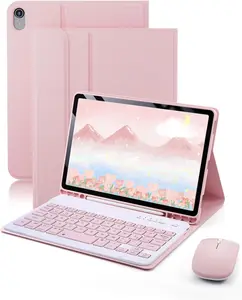 Keyboard Case for iPad mini 7 (A17 Pro 2024) & Mini 6 (2021) 8.3inch - with  and Magnetically Keyboard, Case with Pencil Holder for iPad mini 7th/6th Generation, Auto Sleep/Wake,