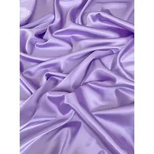 Lavender Silky Stretch Satin