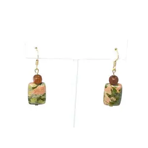 Unakite Jasper Earrings