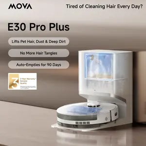 MOVA E30 Pro Plus Robot Vacuum with 3-Year Warranty & Reliable Quality App Control for Smart Home Cleaning
