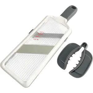 Handheld Mandoline Slicer with  Holder Mandoline  Slicer Adjustable Stainless Steel  Veggie  & Cheese Grater for Speedy Slicing of Fruits and Vegetables