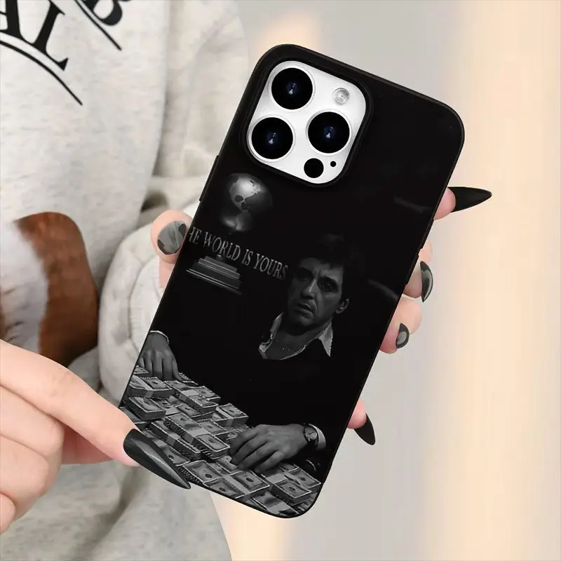Liquid Large Hole Movie Character Money Pattern Shockproof Durable TPU Protective Phone Case Protector Cover Casing for iPhone 15/plus/pro/max, Gift for Family/girlfriend