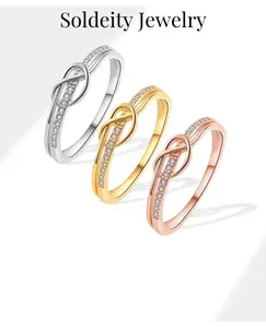 Heart Shaped Stackable Finger Rings - Cubic Zirconia Fashion Promise Rings for Mother-Daughter, Birthday & Graduation Gifts, Heart Shaped Ring