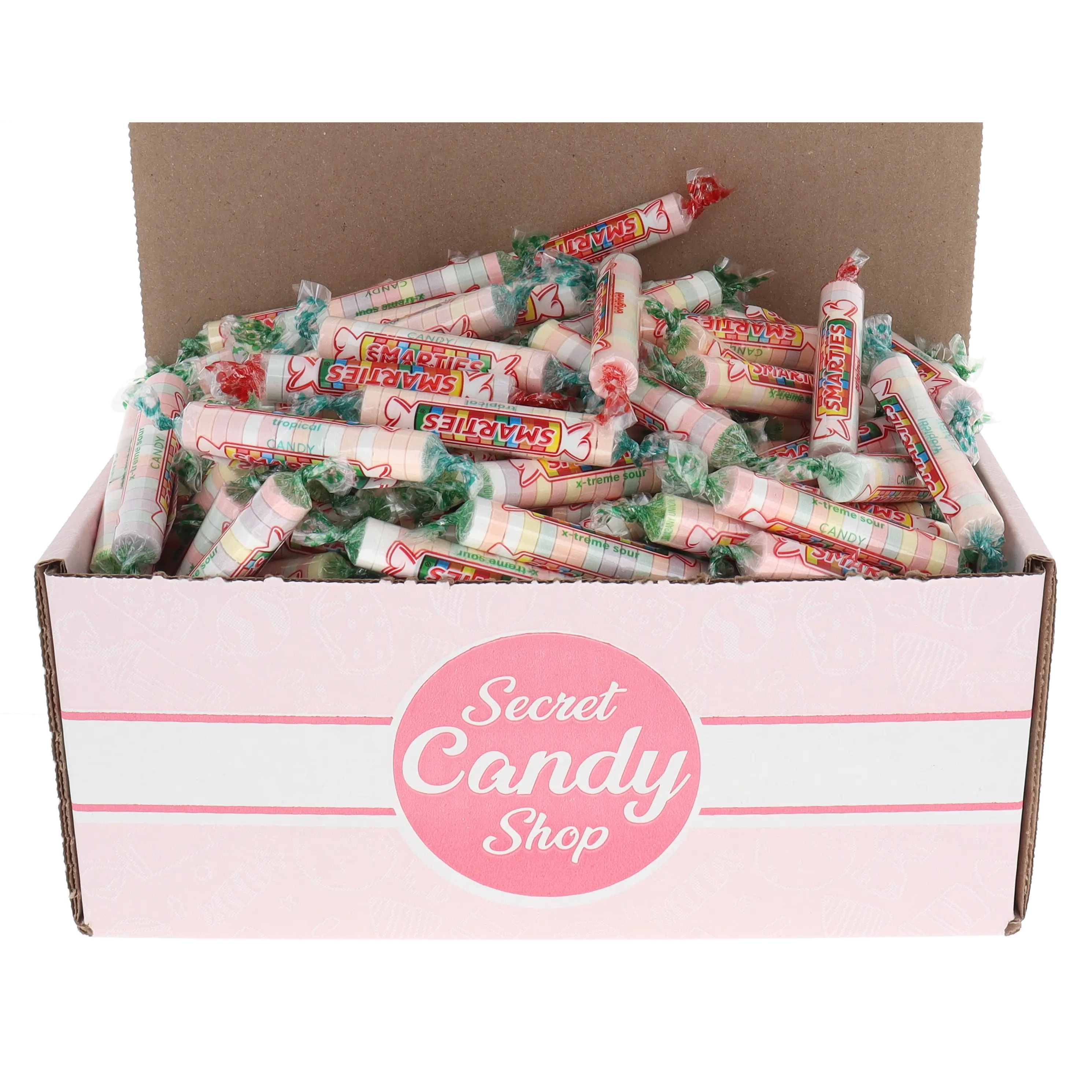 Smarties Candy Bulk Variety Pack of 3 flavors (Original, Tropical, X-Treme Sour) (1lb of each, total of 3lb)