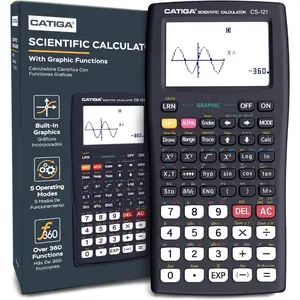Scientific Calculator With Graphic Functions-Multiple Modes And Intuitive Interface - For Beginner And Advanced Courses, High School Or College