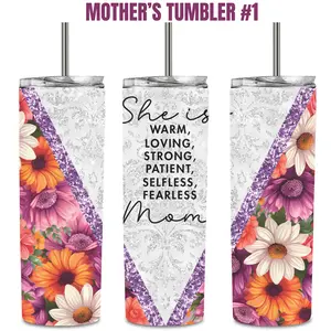 Mother's Day Tumbler #1 - Elegant Design, Ideal for Special Occasions, High-Quality Material, Perfect for Mother's Day Gifts