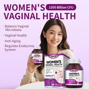 Amazon TK's popular cranberry probiotic capsules for women's ovarian care PH balanced flora active capsules