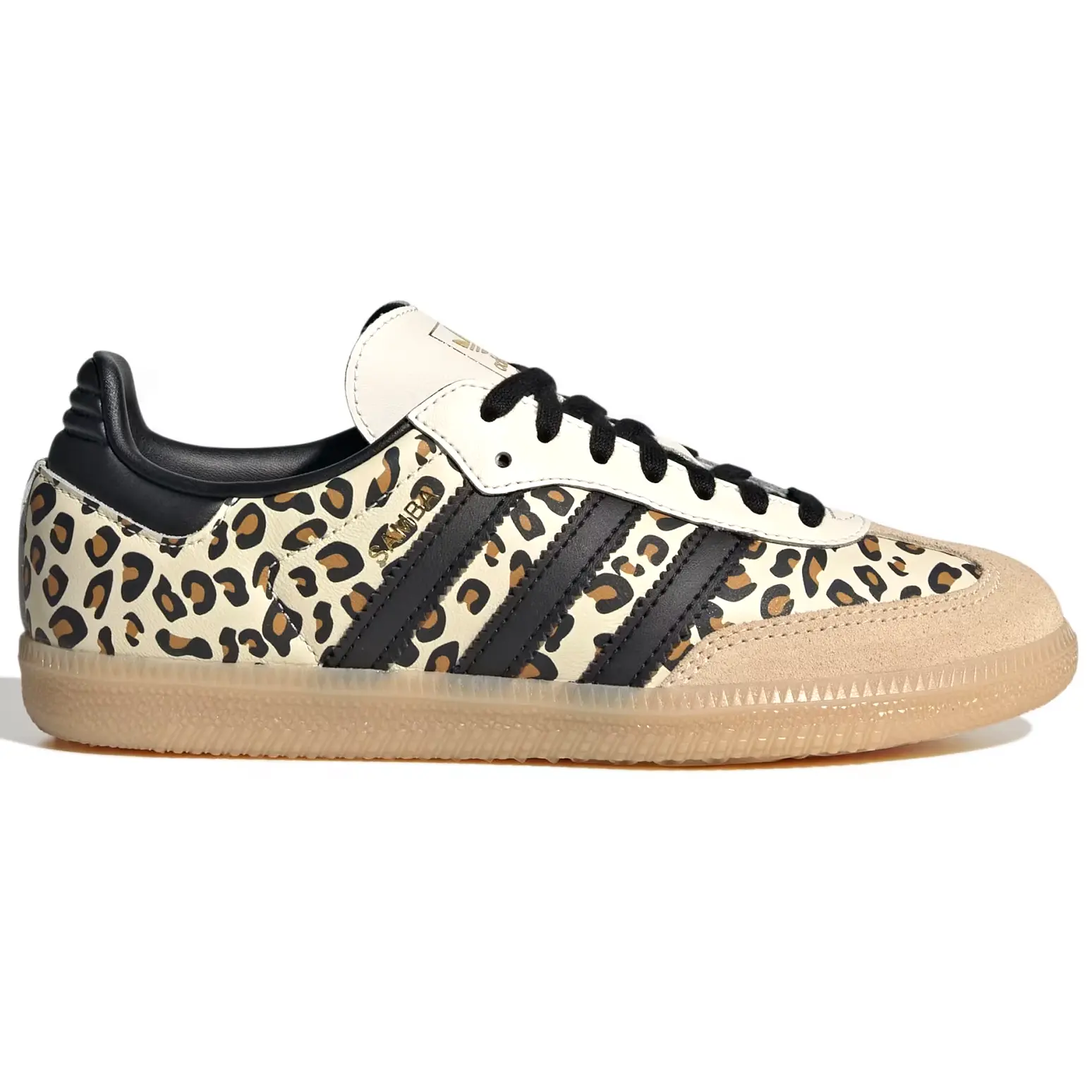 Adidas Samba OG Shoes for Women, Animal Inspired Cheetah Print, Authentic & Sporty Chic Low Top Sneaker in Women's Sizes, Authenticity Guaranteed, Casual, Female, Us 3.5Y / 4.5W