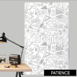 Patience Table Size Coloring Sheet