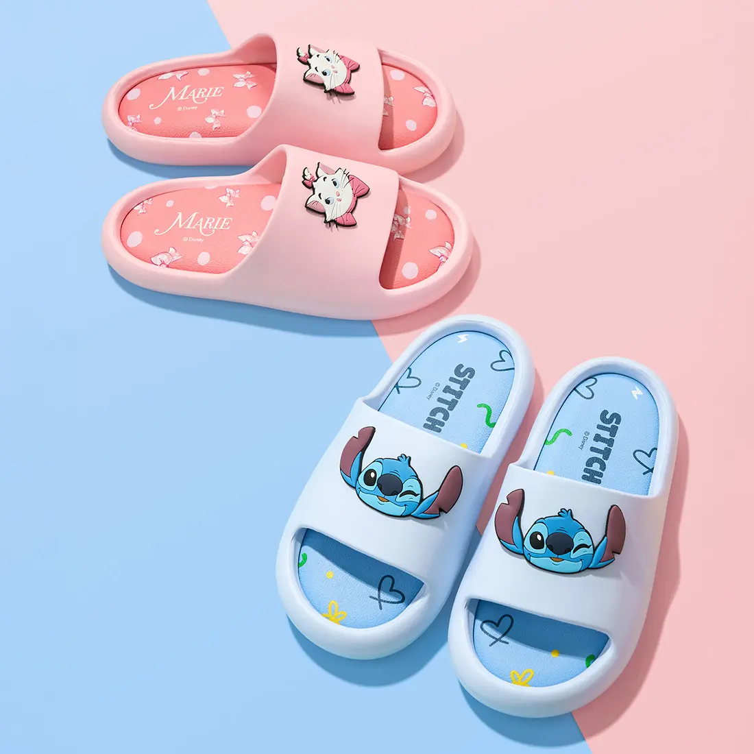 【Holiday Gift】Disney Series Indoor Slippers, Cute IP Patterns + Soft Foot Feel, Perfect for Adorable Home Scenes, Suitable for Daily At Home Wear, Balancing Comfort Experience and Fan Preference, Holiday & Holiday Haul#Summervibes, Back To School