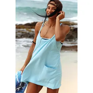 Free People Movement: Hot Shot Mini in Bright Blue