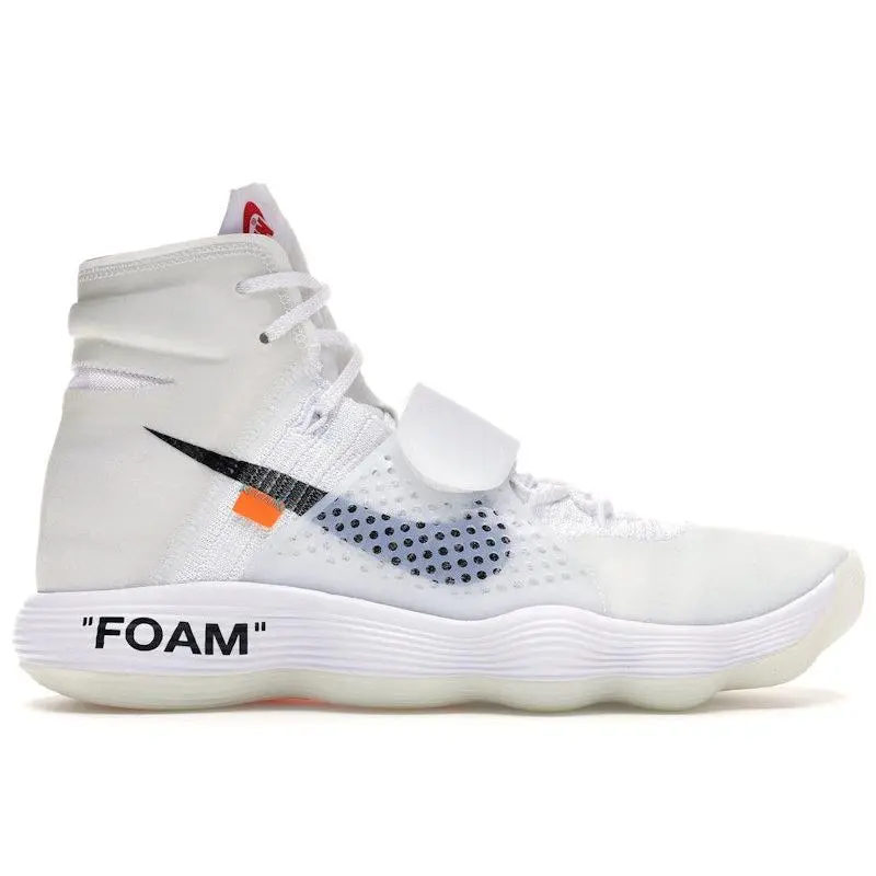 Nike Men's React Hyperdunk 2017 Flyknit Off-White, from StockX