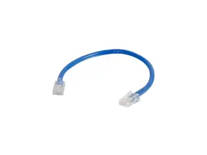 C2G 04085 Cat6 Cable - Non-Booted Unshielded Ethernet Network Patch Cable, Blue (1 Foot, 0.30 Meters)