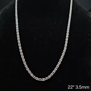 Mariner Diamond Cut Chain Necklace - 3.2mm
