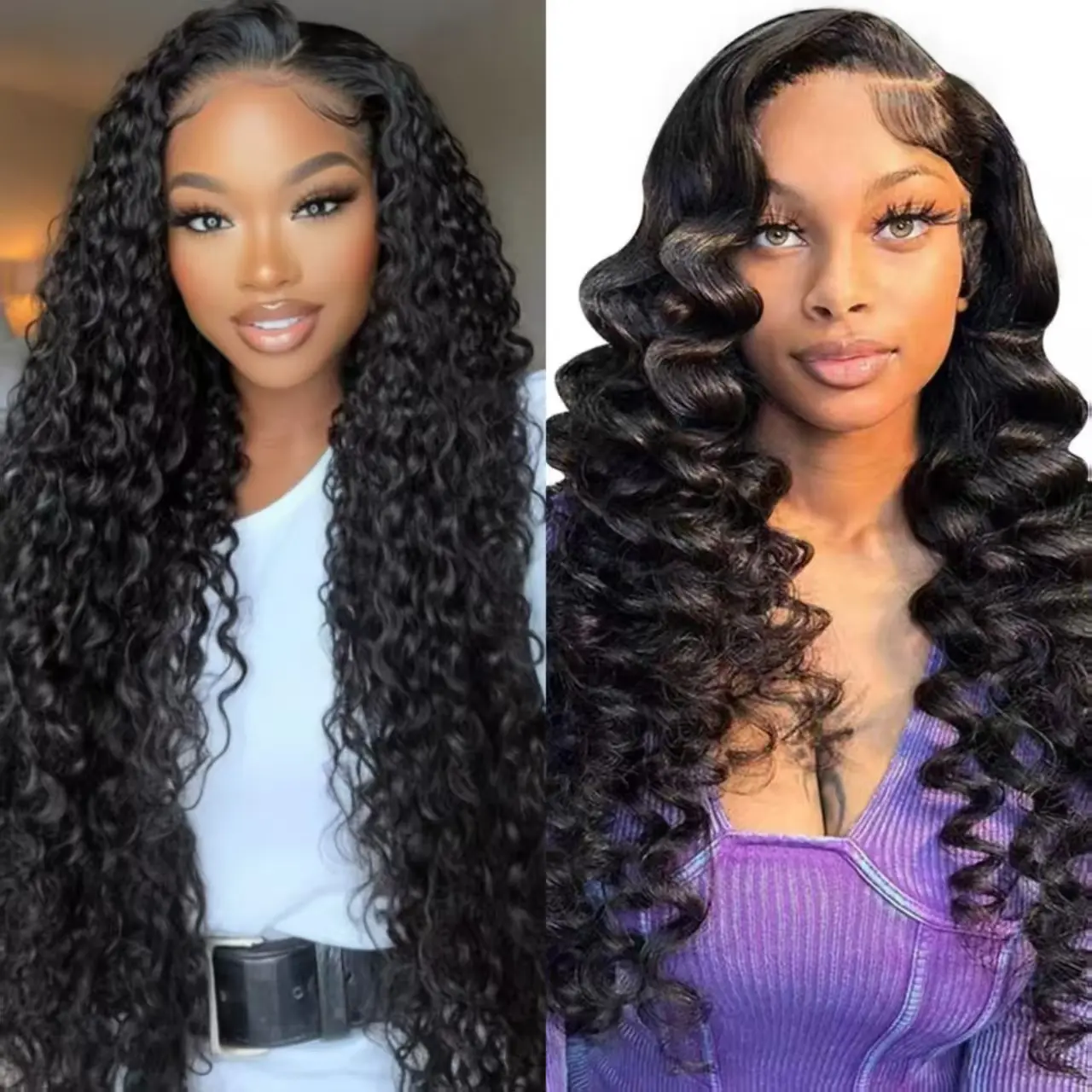 [Combo sale 28"&24"]"  2 wig" 13x4 Jerry Curly Lace Front Wigs Human Hair with Baby Hair 180% DensityHuman Hair Wigs