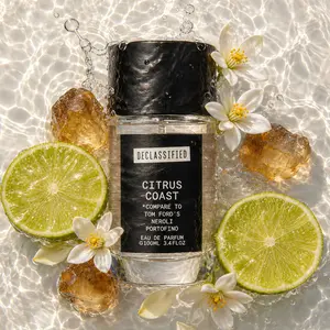 Declassified Citrus Coast | Long-Lasting  Citrus Floral | Mandarin Orange, Lemon, African Orange Flower&Neroli |100ml Unisex Eau de Parfum
