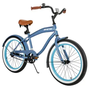 JOYSTAR 20 24 26 inch Adults Beach Cruiser Bike Single Speed Cruiser City Bicycle Multiple colors