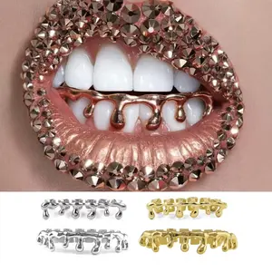 New water-drop style hip-hop braces, personalized trendy fashion dental accessory