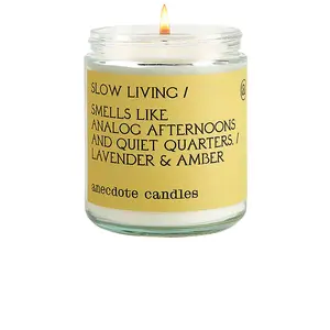 Anecdote Candles Slow Living Glass Jar Candle