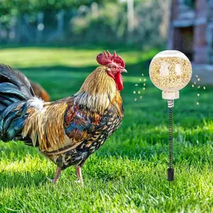 2 Pack, Chicken Peck Toy, Chicken Enrichment Toy, Chicken Swing Feeder, Chick Slow Feeder Toy, Hen Coop Toy