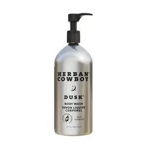 Herban Cowboy Dusk scented Body Wash with Pump Body Care Soap