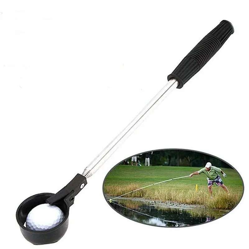 Golf Ball Retriever, 1 Count Golf Ball Retriever Tool, Golf Ball Grabber for Men and Women, Golf Sports Equipment Accessories, Golf Accessory, Golf Supply