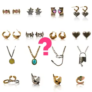 （New store for sales boost; prices will increase later）one of Fashion random Ring/Necklace/Jewelry