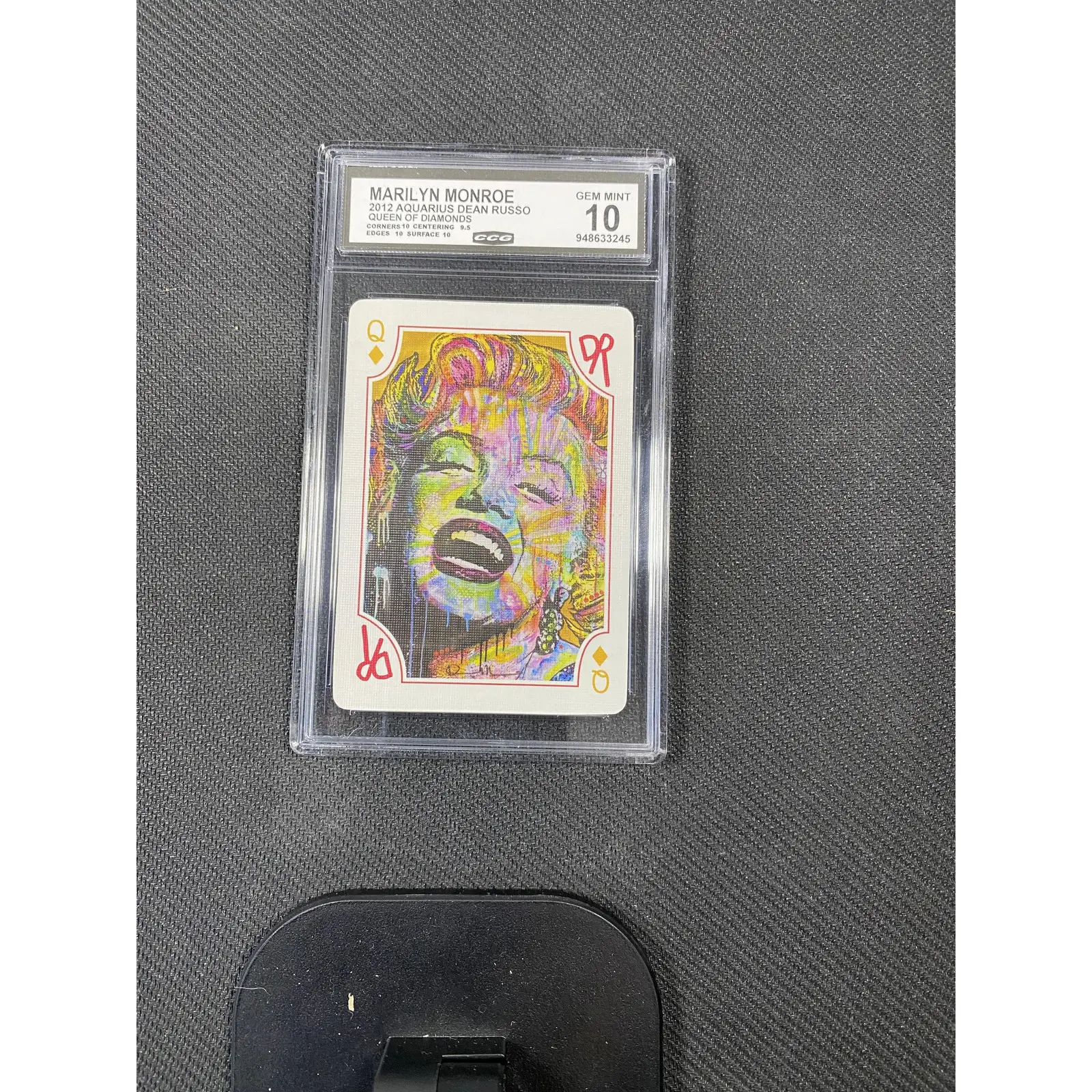 Marilyn Monroe 2012 Aquaris Queen of Diamonds CCG 10 RC