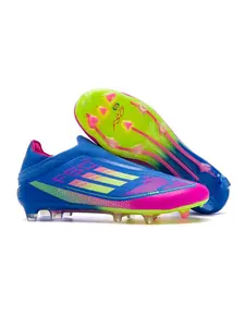 Men Women High-End Seamless Football Shoes, Anti-Slip Durable Outdoor Lawn Soccer Shoes, Super Grip Support, Fashionable Design, Football Boots