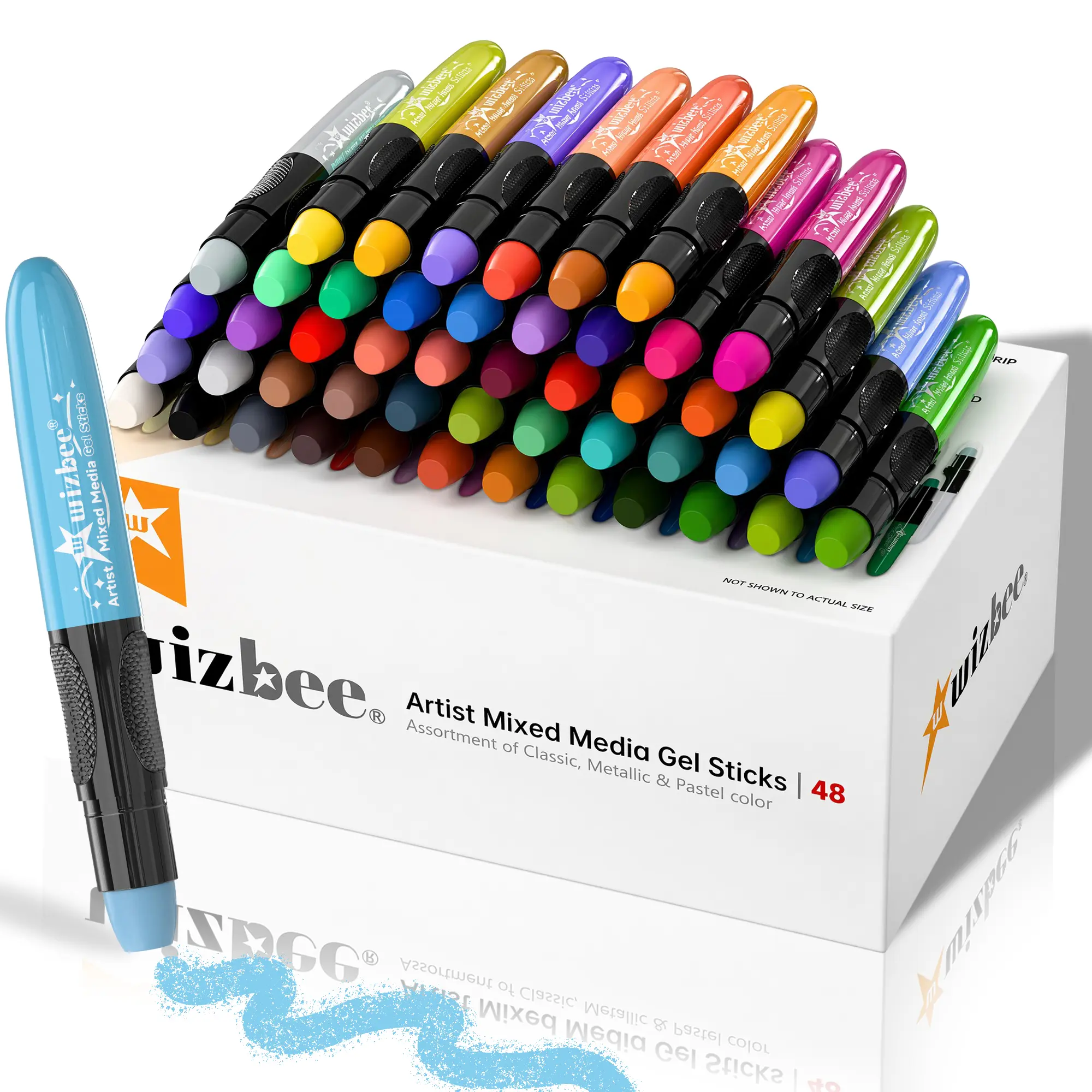 72/48/24Colors Washable Crayons, Twistable Crayons, Premium Crayons, for Toddlers/Kids,Non-Toxic Ultra-Silky,Easy-Grip School/Art Supplies, Ideal Coloring Gift for Boys/Girls, for children/beginners/artists/painting, Christmas gifts Colorful Illustrations
