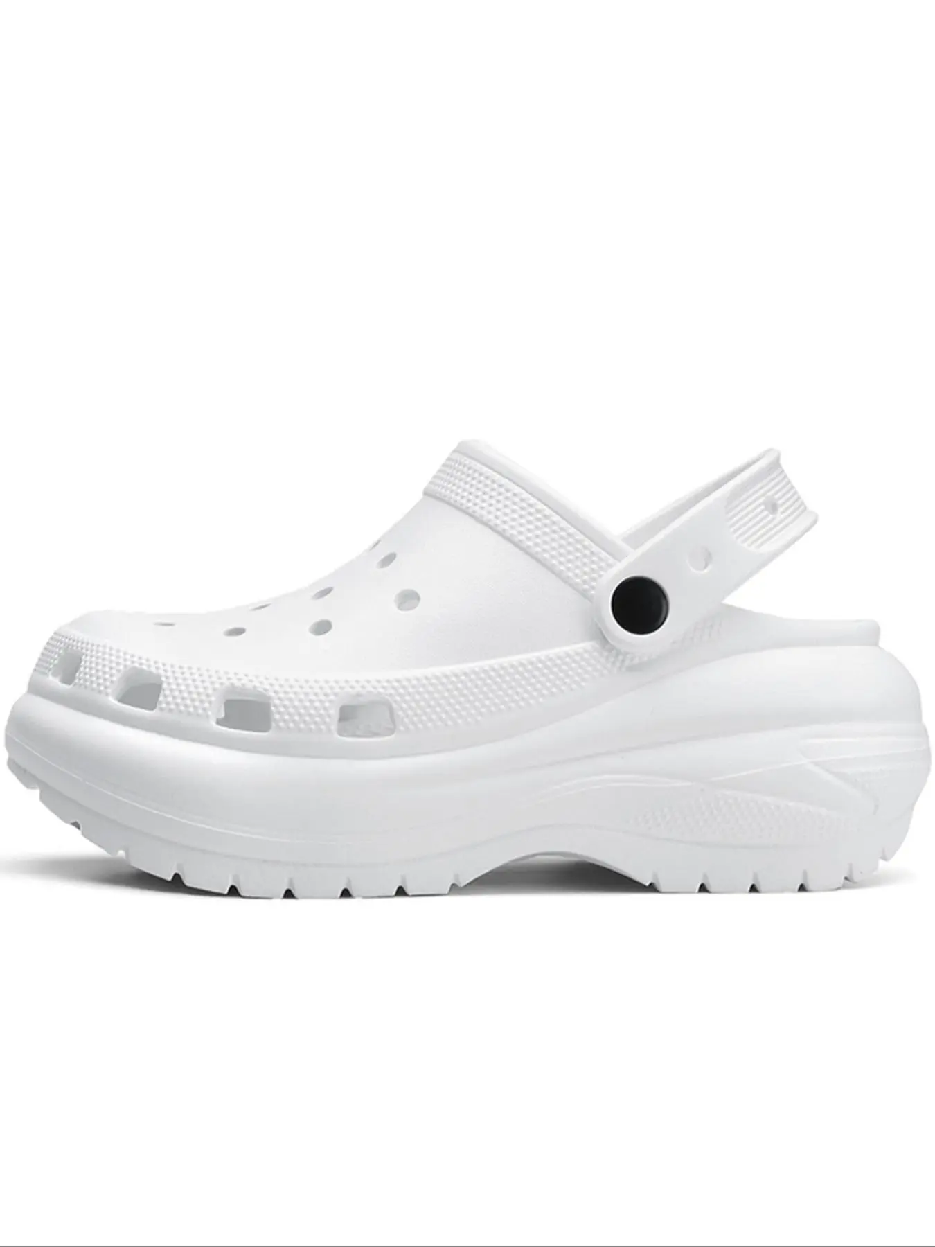 Women's Comfortable Thick Sole Clogs, Textured Design Clogs, Durable Indoor and Outdoor Use, Ideal Valentine's Gift for Women, Lightweight Easy to Clean Casual Sandals, Thick Sole Slippers, Unique Sandals