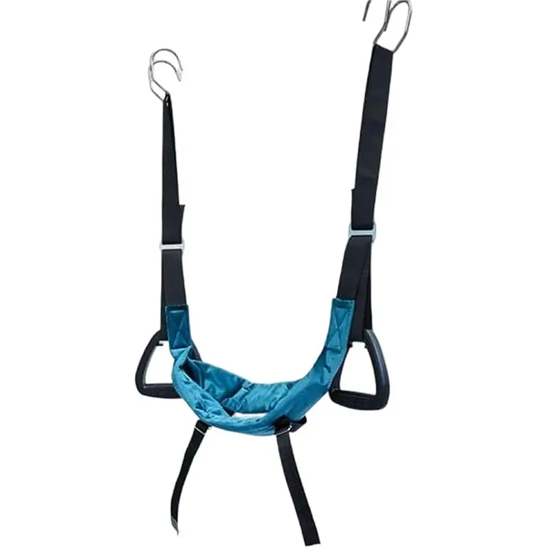 Neck Traction Device - Metal Cervical Relief Tool with Adjustable Strap, 1-Size Soft Design for Outdoors Stress Relief, Ideal for Adult Home & Office Use, One Size, Portable