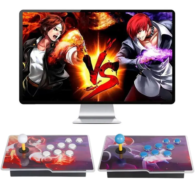 50S Pandora Box  Retro Games Arcade Game Console with Two Separate Host for PC & Projector & TV 3D Games 1-4 Players Category Favorite List Save/Search/Hide/Pause/Delete Game,birthday gifts,  friend gifts