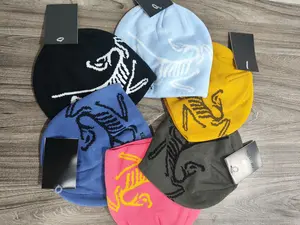 Y2K Bone Skeleton Knit Beanie, Vintage Skull Graphic Winter Hat, Warm Streetwear Beanie for Men & Women