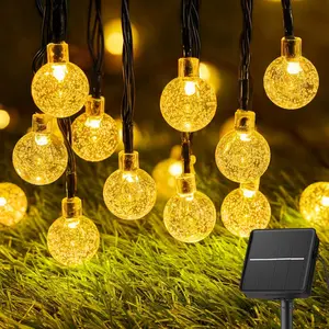 Waterproof LED String Lights, Outdoor Fairy Light Chain for Tent Awning Camping, Long Lasting Energy Efficient Decorative Lights for Christmas – For Women Men Garden Party Gift