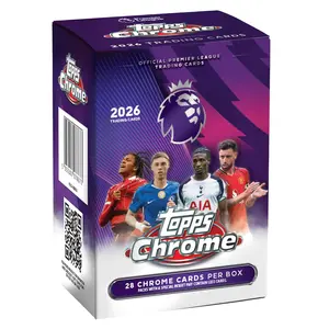 2026 Topps Chrome Premier League EPL Soccer Blaster Box (RayWave / Monday Night Lights)