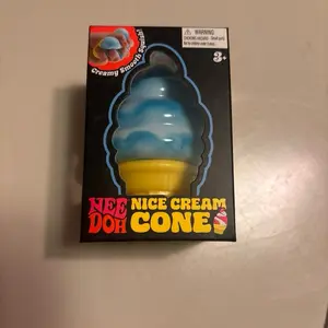Blue nice cream cone