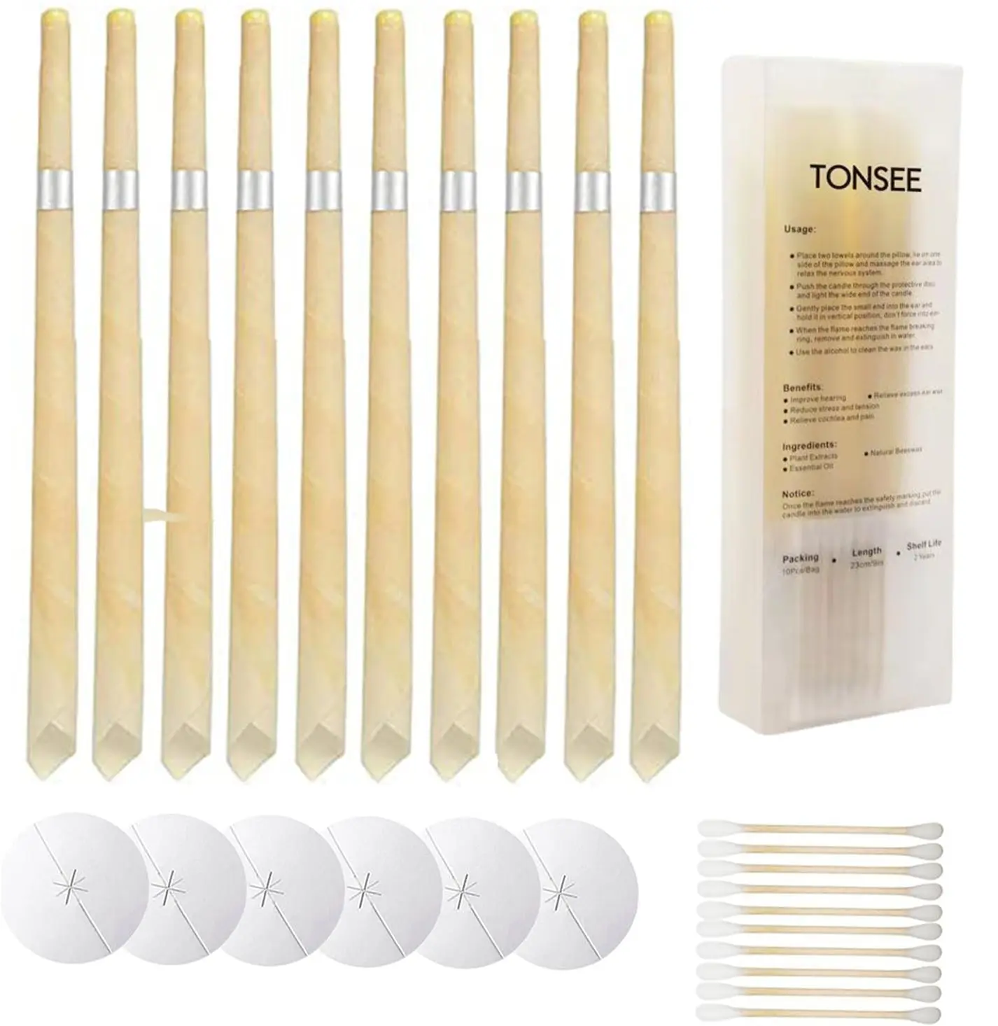 Ear Wax Removal Tool Kit Ear Cleansing Tool Set 10pcs Ear Pick Earwax Remover with Storage Box